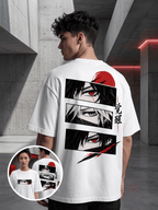 Awakened Eyes Anime Oversized T-Shirt