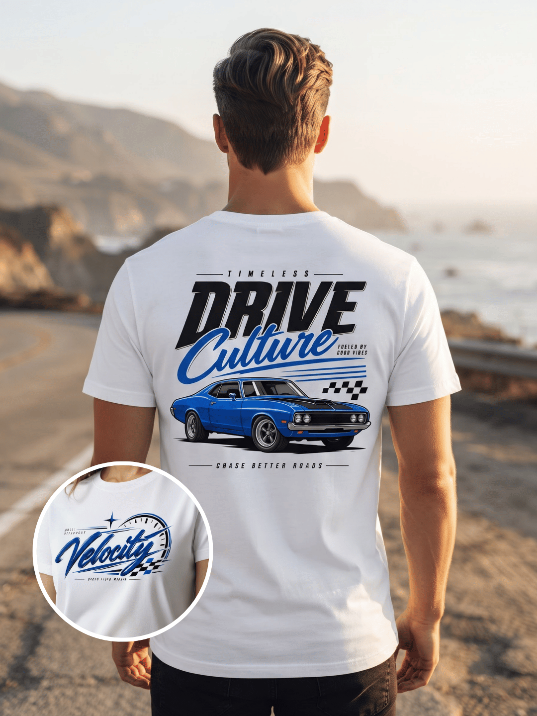 Drive Culture Graphic Car T-Shirt