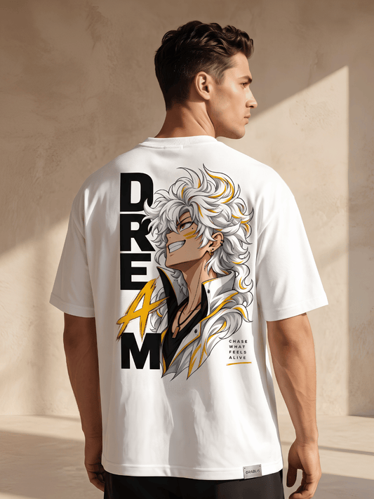 Chase Alive Anime Oversized T-Shirt