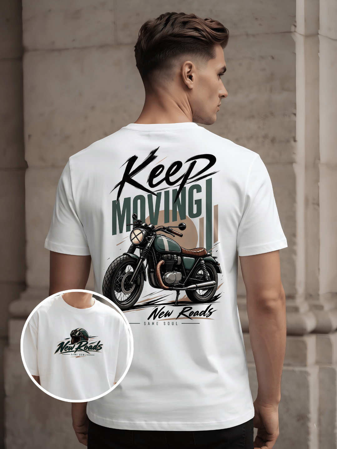 New Roads Motorcycle T-Shirt