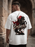 Conquered Warrior Oversized Graphic T-Shirt