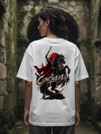 Conquered Warrior Oversized Graphic T-Shirt