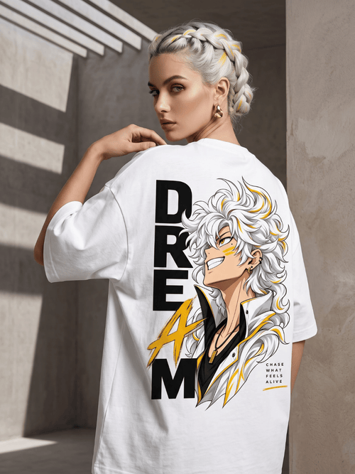 Chase Alive Anime Oversized T-Shirt