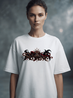 Dark Playing Cards Oversized T-Shirt
