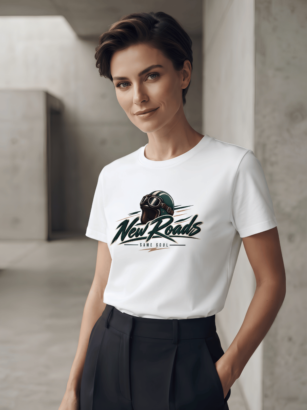 New Roads Motorcycle T-Shirt
