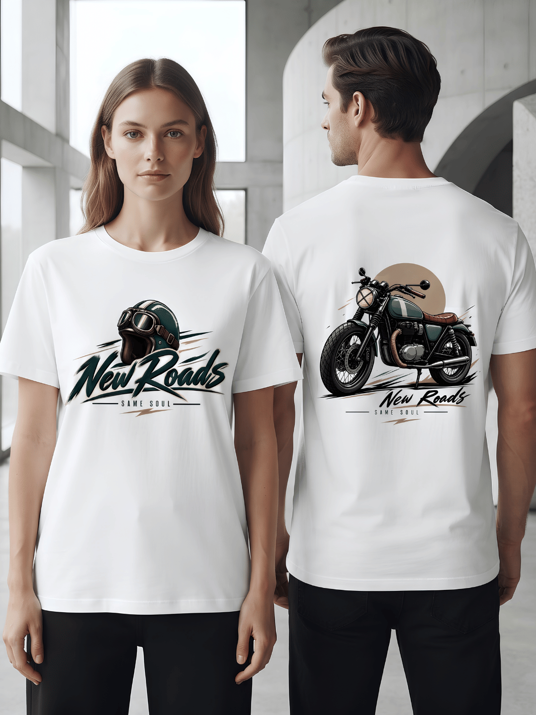New Roads Motorcycle T-Shirt