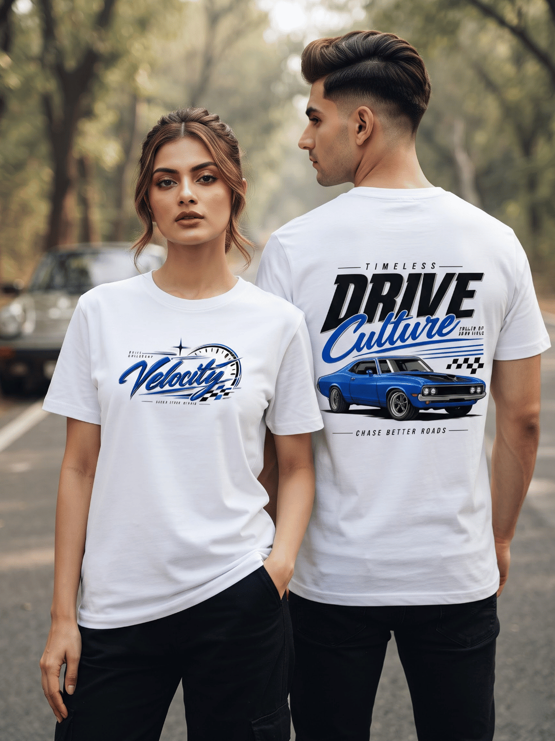 Drive Culture Graphic Car T-Shirt