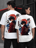 Japanese Inspired Oversized Graphic T-Shirt