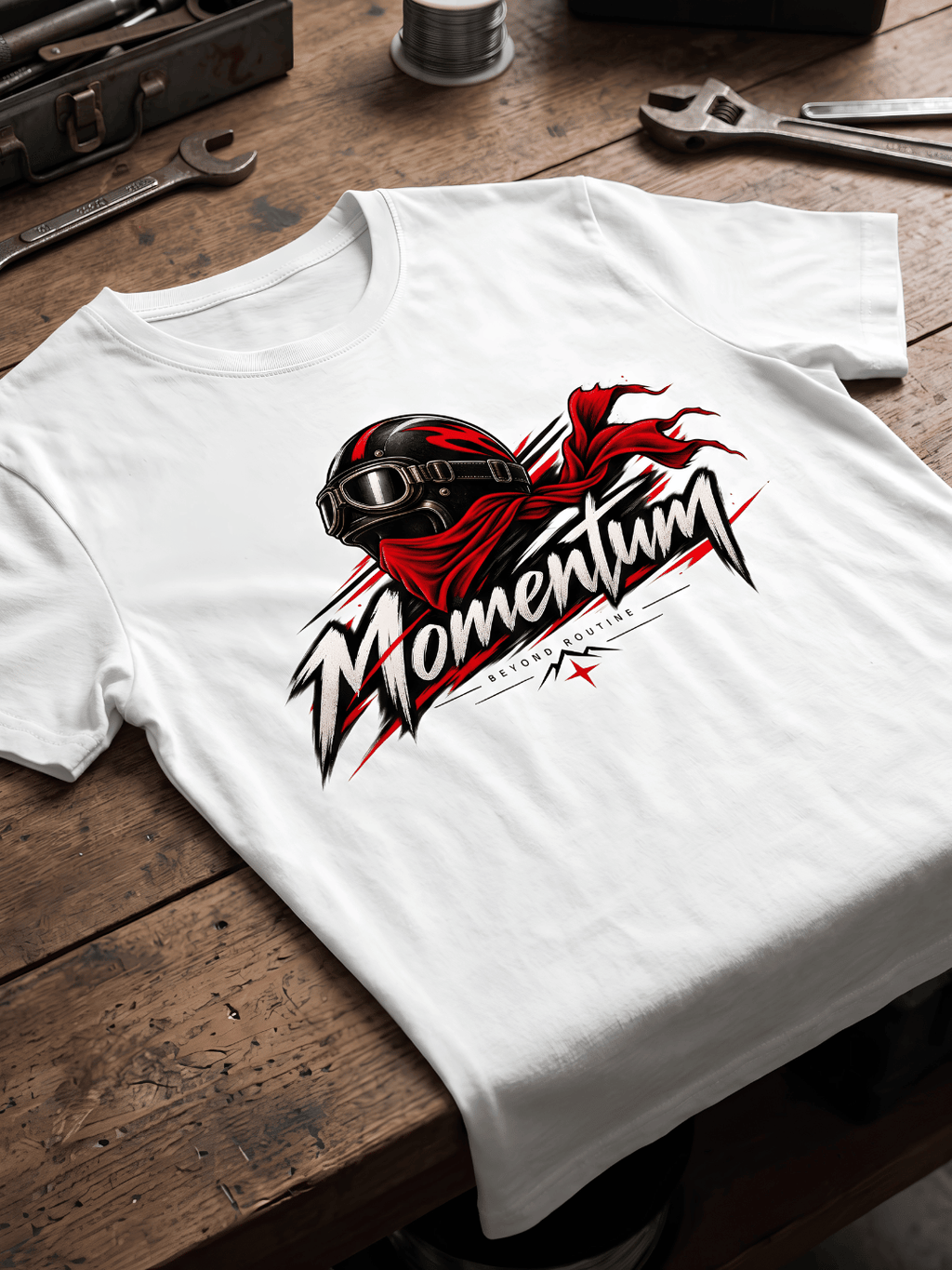 Rider Streetwear T-Shirt – Stay Wild Bike Graphic