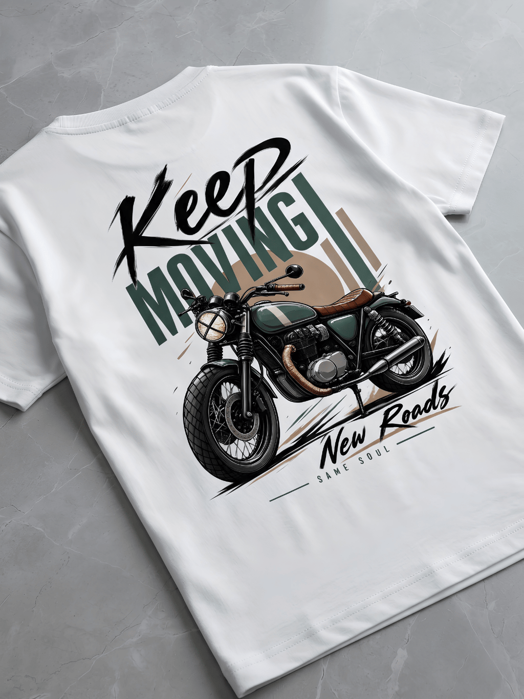 New Roads Motorcycle T-Shirt
