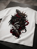Dark Playing Cards Oversized T-Shirt