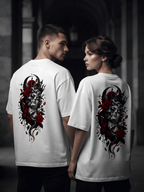 Dark Aesthetic Queen Oversized T-Shirt