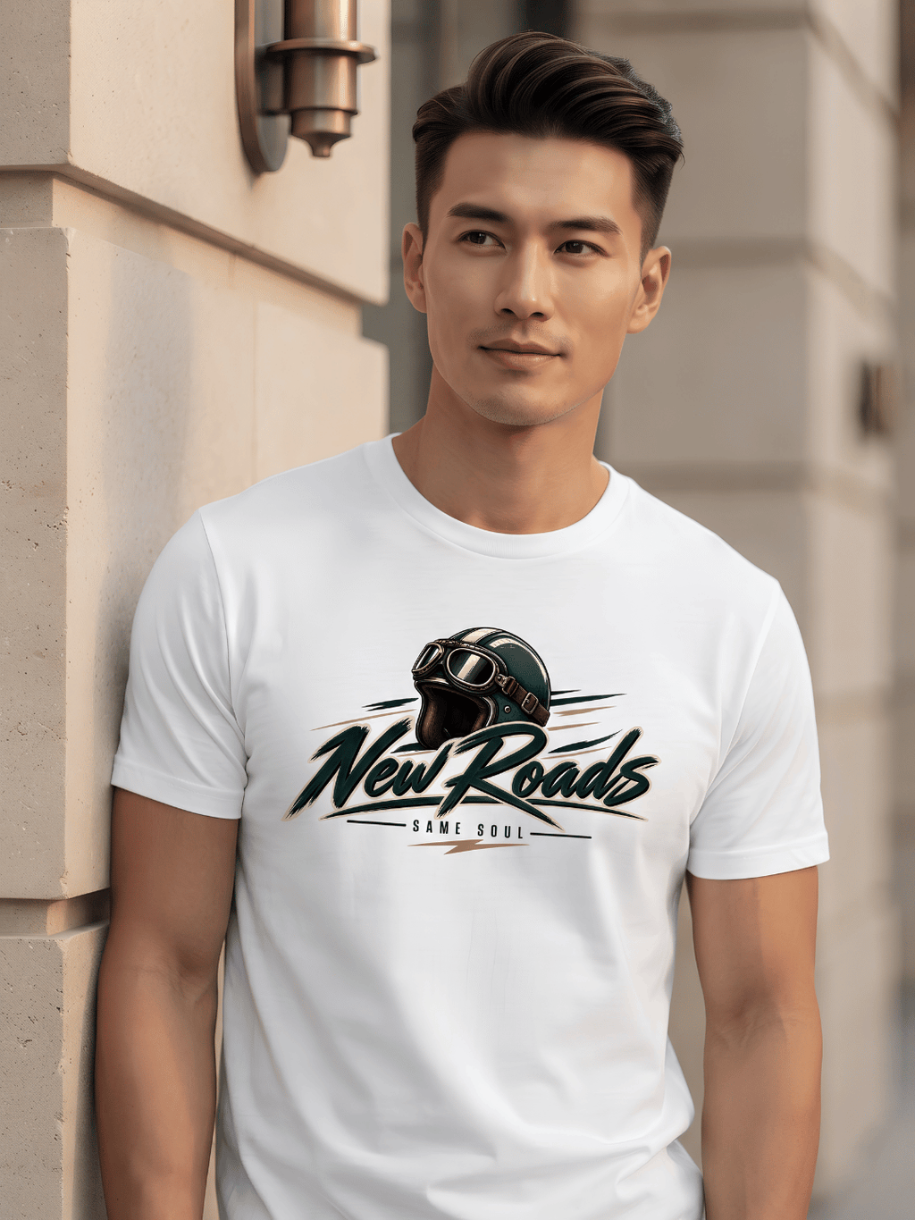 New Roads Motorcycle T-Shirt