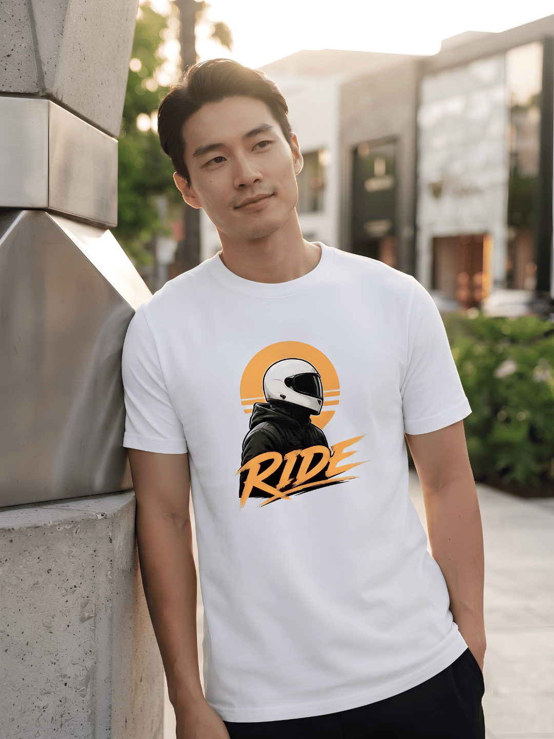 Roam Motorcycle Graphic Supima T-Shirt