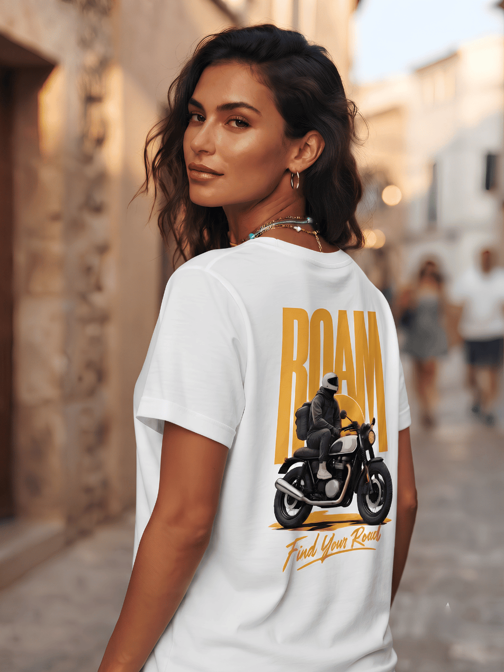 Roam Motorcycle Graphic Supima T-Shirt
