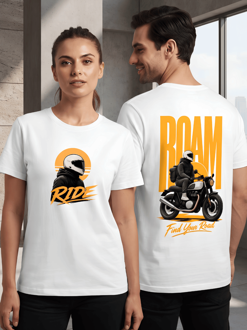 Roam Motorcycle Graphic Supima T-Shirt