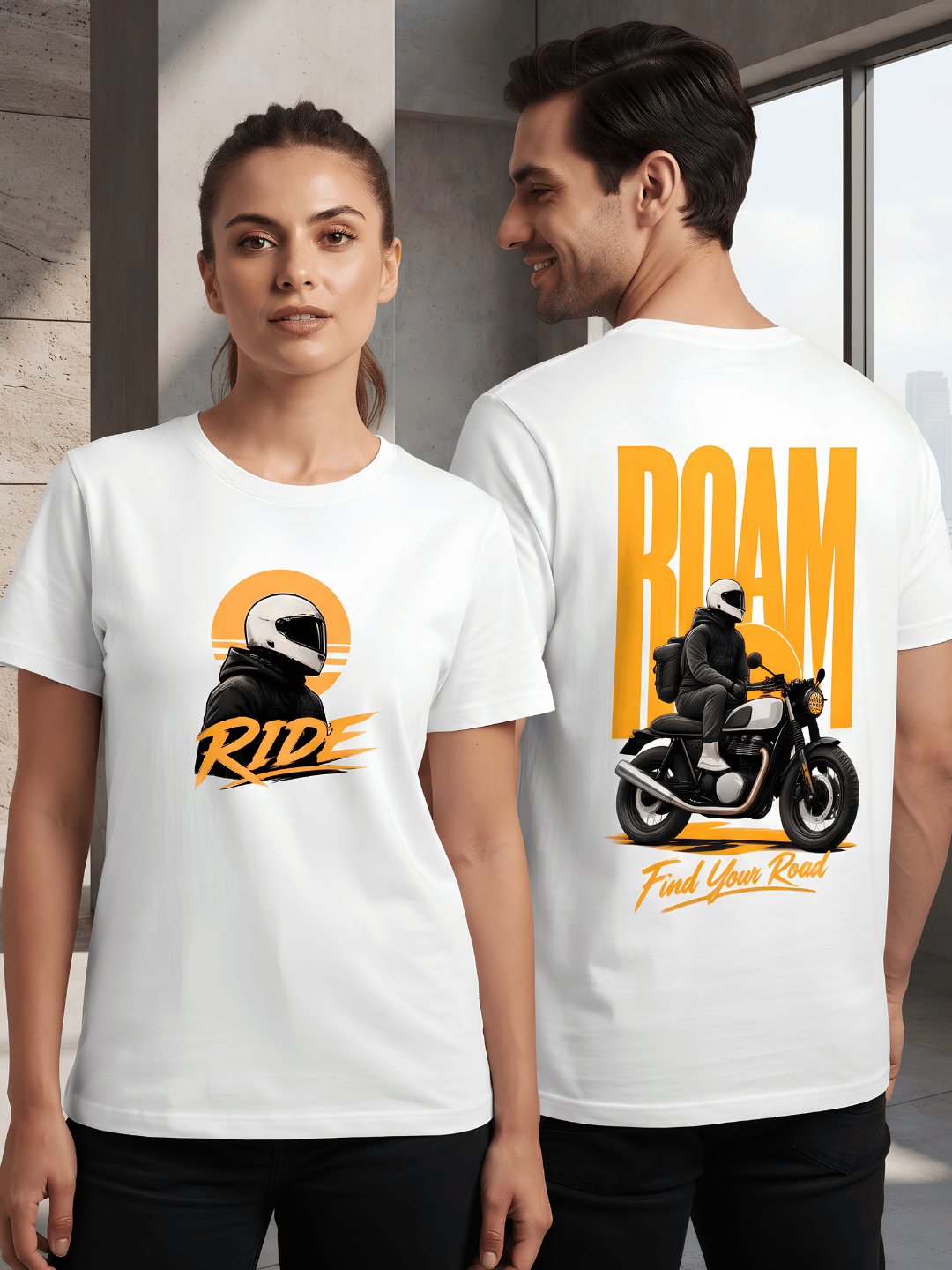 Roam Motorcycle Graphic Supima T-Shirt